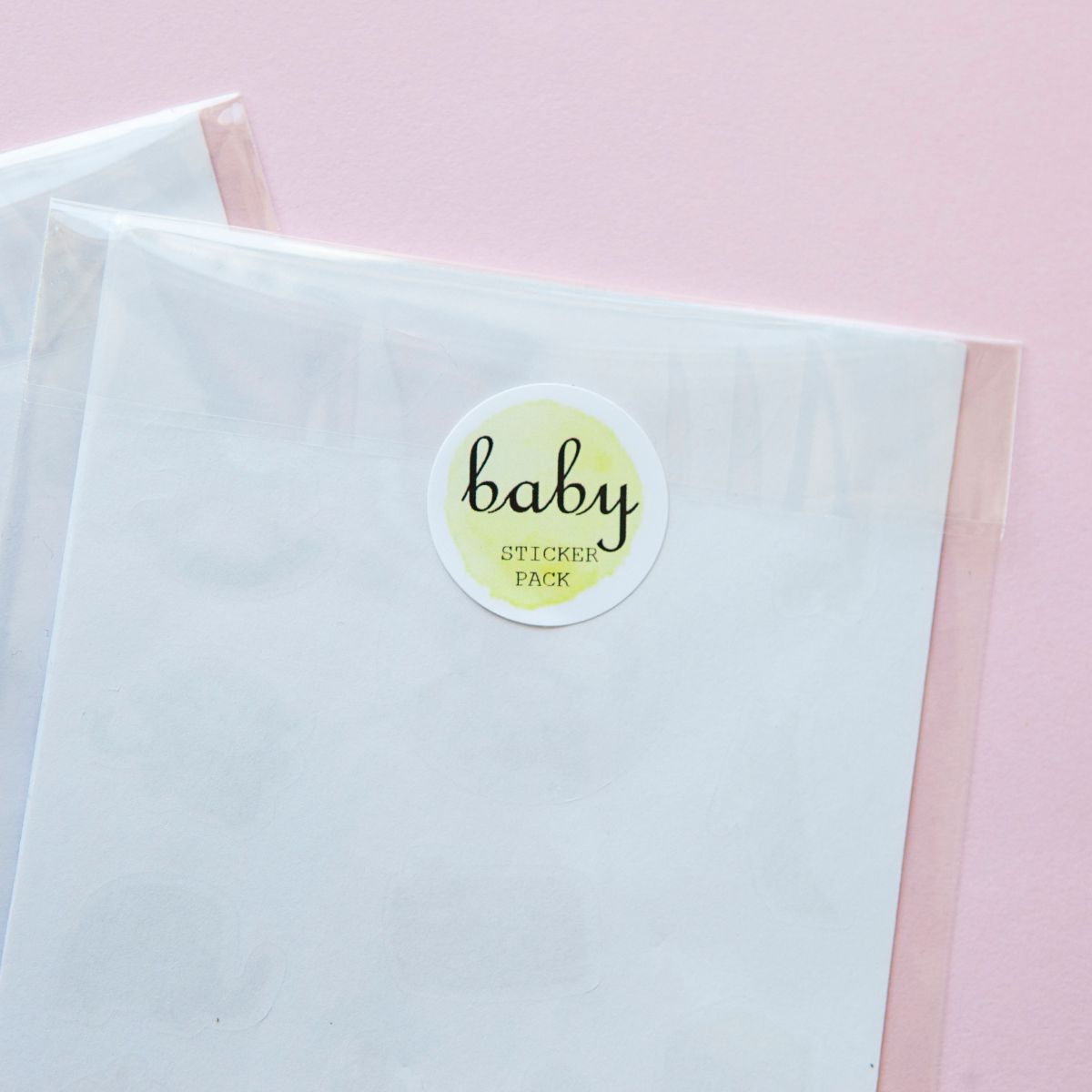 4sheets/78pcs Baby Scrapbook Stickers For Photo Albums Envelopes