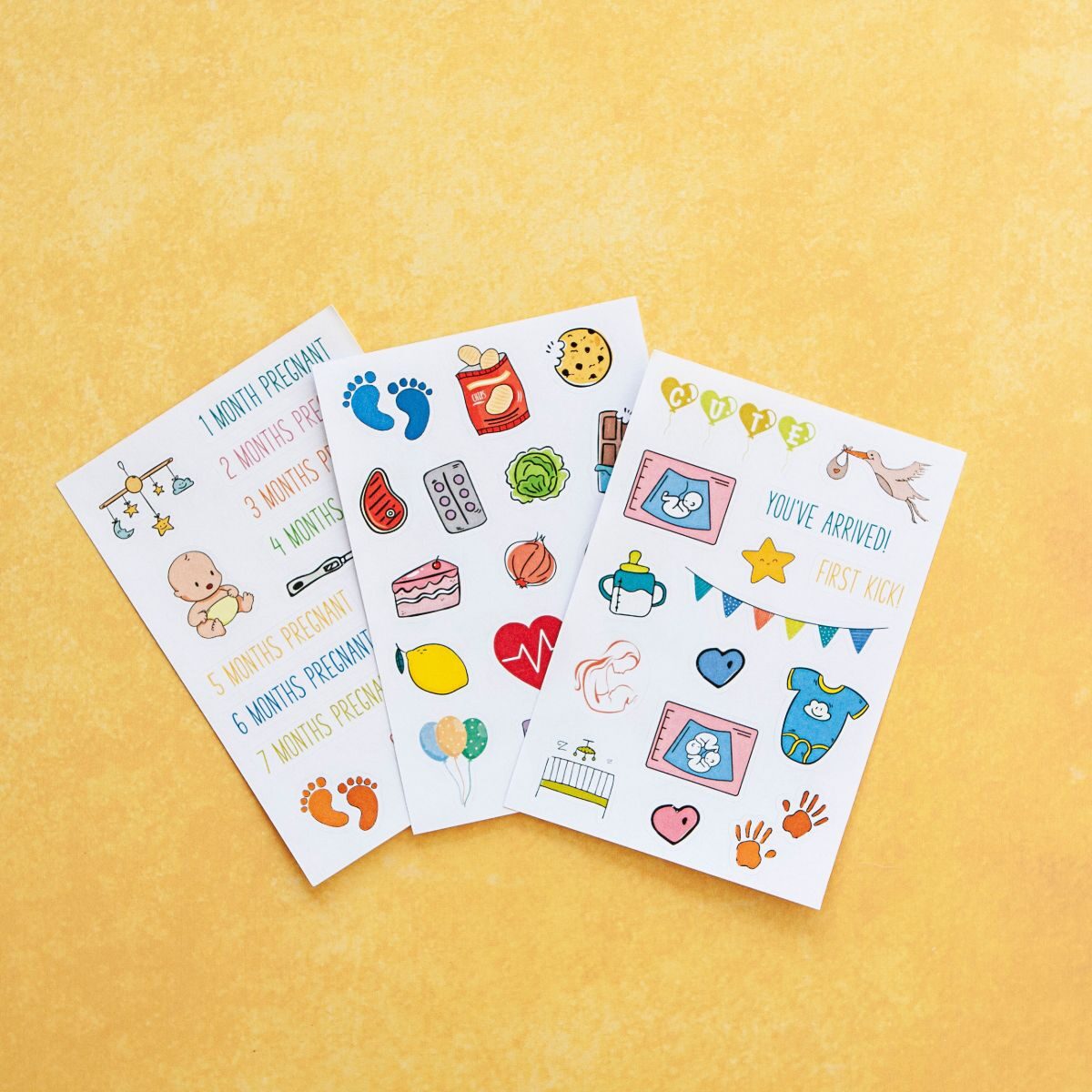 Unisex Baby Scrapbook Stickers