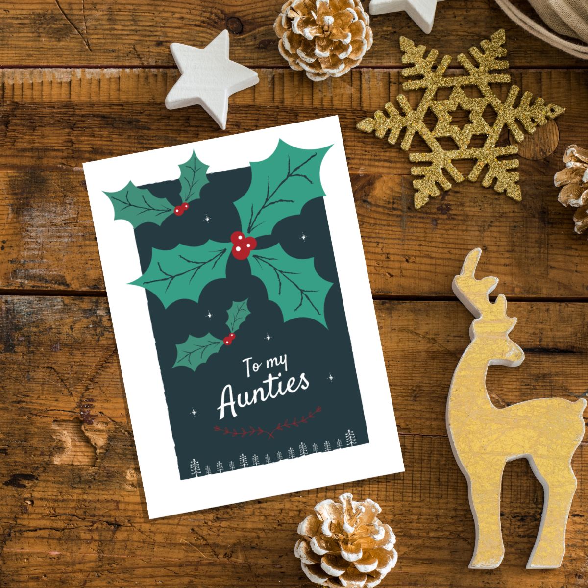 lesbian-aunties-christmas-card-holly-design