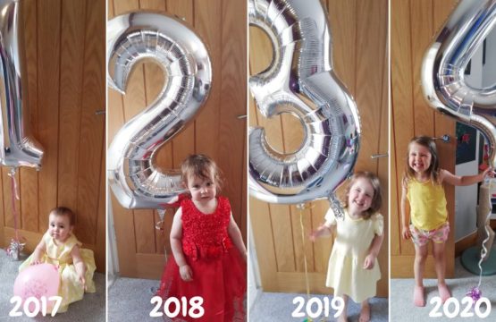 Baby's growth year on year